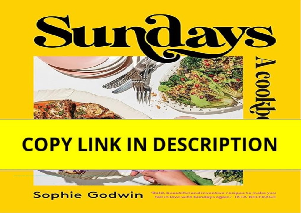 ❤️(download)⚡️ Sundays: A cookbook