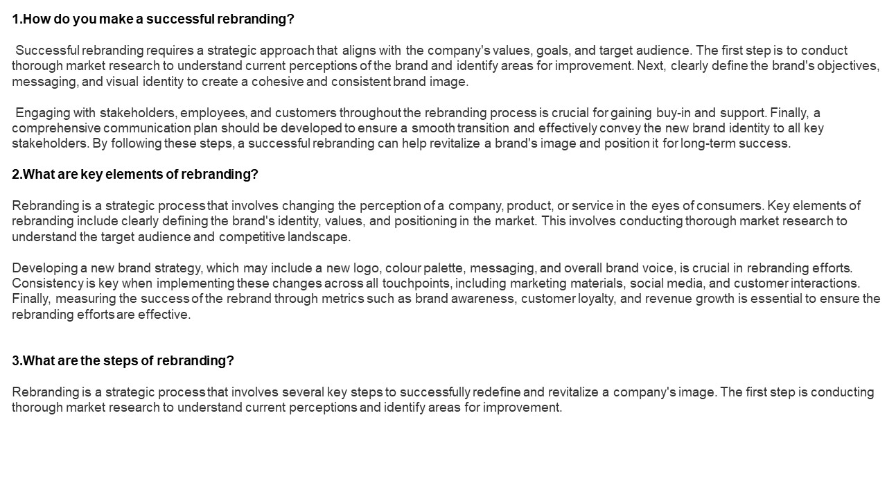 Rebranding Tips to Elevate Your Business Presentation