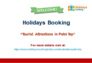 Tourist Attractions in Patni Top