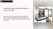 Commercial Fridges and Freezers at Best Price in Australia