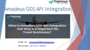 Amadeus GDS API Integration
