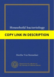 [PDF] Household bacteriology Paperback â€“ January 1, 1913 Full