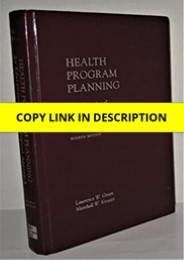 (PDF) Health Program Planning: An Educational and Ecological Approach 4th Edition Kindle