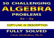 $PDF$/READ 50 Challenging Algebra Problems (Fully Solved)