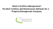 Facilities Management Software-Facility Management Solutions