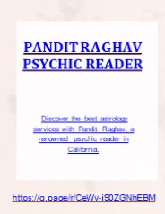 Pandit Raghav Psychic Reader | Expert Astrologer & Spiritual Healer