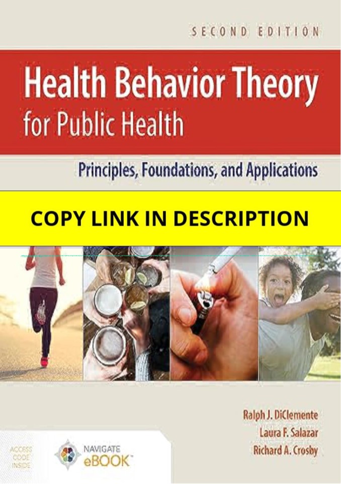 (PDF) Health Behavior Theory for Public Health: Principles, Foundations ...
