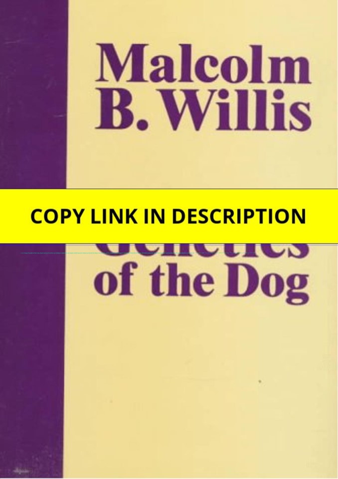PDF Genetics of the Dog Kindle