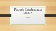 fintech conference in mena
