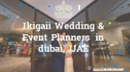 Wedding & Event planners in dubai UAE
