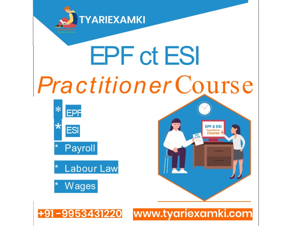 EPF and ESI Practitioner Course