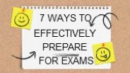 7 Ways To Effectively Prepare For Exams