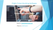 Flight Ticket Booking Software
