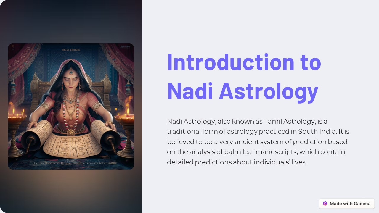 Nadi Astrology: Unlocking the Secrets of Your Destiny