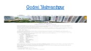 Godrej Yeshwanthpur Brochure