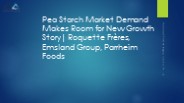 Pea Starch Market