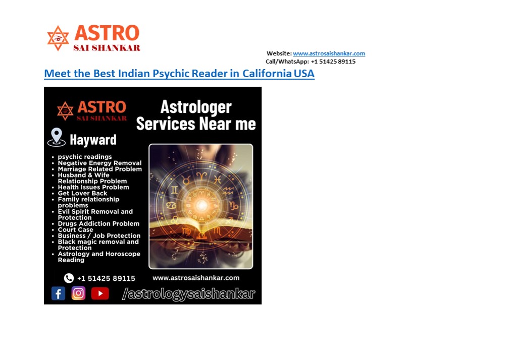 Famous Indian Astrologer in New York United States