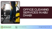 Top Professional Cleaning Services in Abu Dhabi