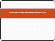 Presentation on Soap Dispenser Manufacturer in China