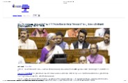 2024 Union Budget: Live Updates and Key Points