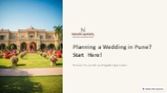 "Planning a Wedding in Pune? Start Here!"