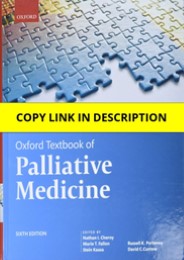 [PDF] Oxford Textbook of Palliative Medicine Free