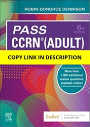 [PDF] Pass CCRNÂ® (Adult) 6th Edition Full