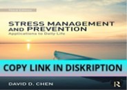 Read [PDF] Stress Management and Prevention: Applications to
