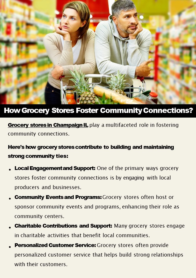 How Grocery Stores Foster Community Connections?