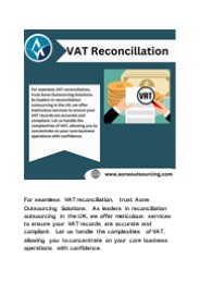 VAT Reconciliation UK