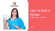 cash for gold in mumbai