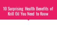 Benefits Of Krill Oil.