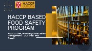 HACCP Based Food Safety Program (1)