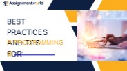 Best Practices and Tips for R Programming