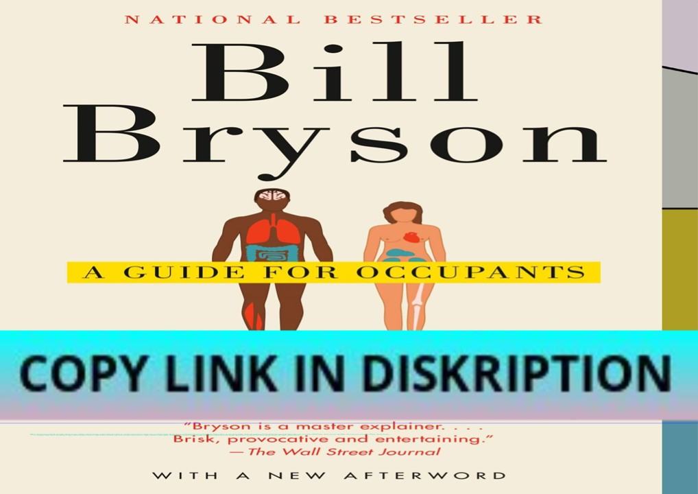 PDF DOWNLOAD The Body: A Guide for Occupants