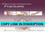 PDF Read Online Master Techniques in Orthopaedic Surgery: Fr