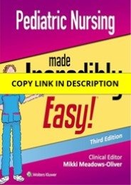 PDF Pediatric Nursing Made Incredibly Easy     3rd Edition Ipad