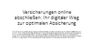 Versicherungsriese (1)