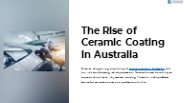 Why Ceramic Coating is Revolutionizing Car Care in Australia