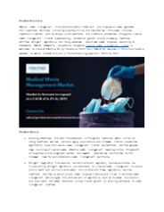 Future Trends in Medical Waste Management Market