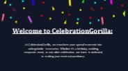 CelebrationGorilla: Custom PowerPoint Presentations for Events