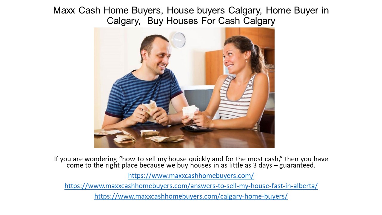 House Fast in Calgary, Airdrie, Chestermere and Okotoks