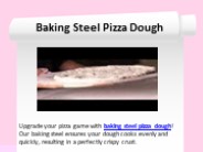 Baking Steel Pizza Dough