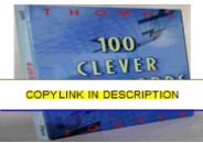 ⚡[PDF]✔ 100 Clever Crosswords
