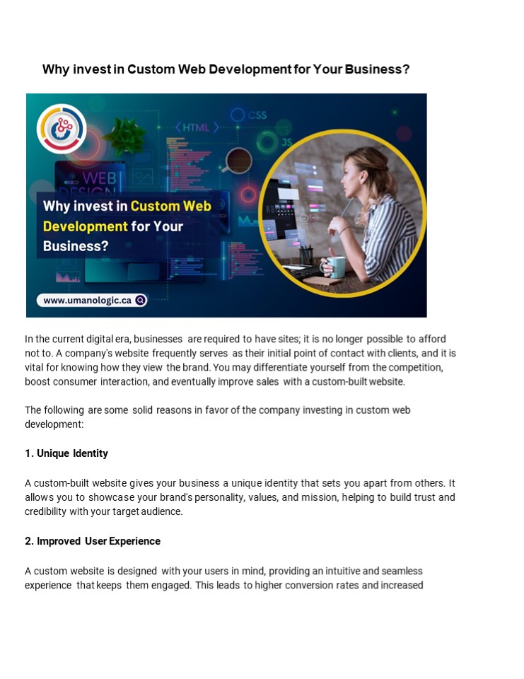 Best Web development services in Edmonton (1)