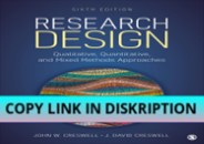 PDF Read Online Research Design: Qualitative, Quantitative, and Mixed