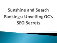 Sunshine and Search Rankings: Unveiling OC's SEO Secrets (1)