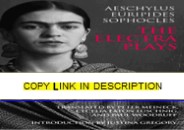 ❤[PDF]⚡ The Electra Plays (Hackett Classics)