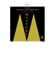 [DOWNLOAD]PDF Mastery