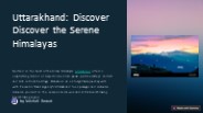 uttarakhand tour packages